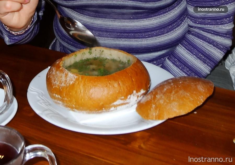 чесночный суп