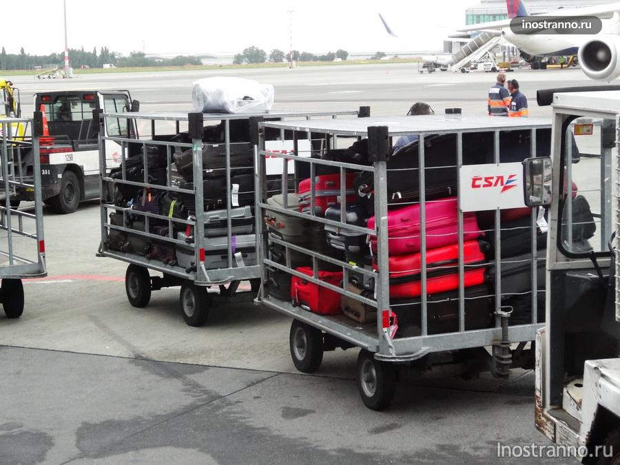 перевозка багажа в аэропорту
