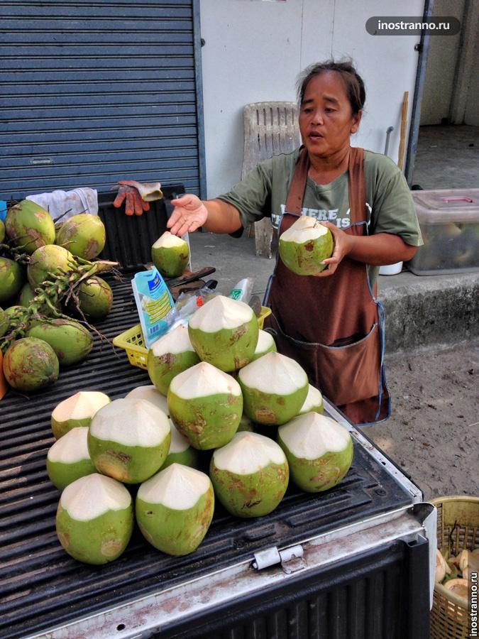 кокосовая вода тайланд