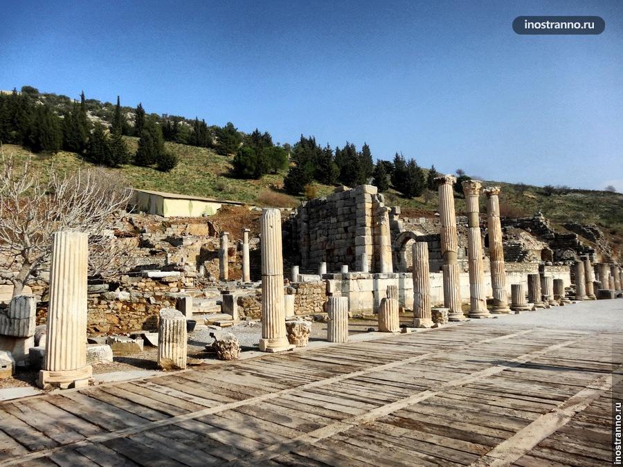 руины города эфес