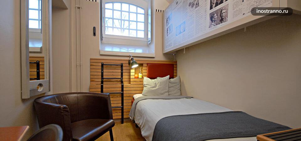 Отель в тюрьме в Швеции