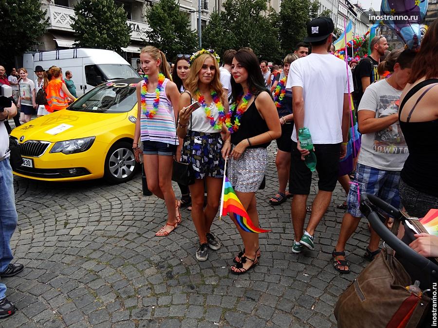 Гей-парад в Праге, Украинки