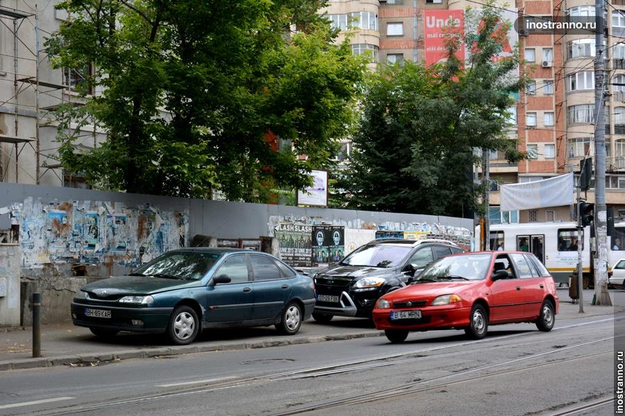Парковка в Румынии