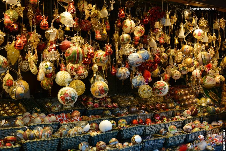 Рождественские шары в Вене