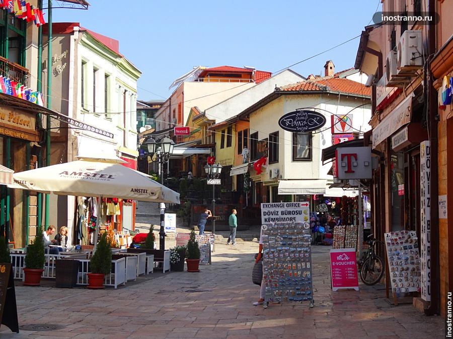 Район Старого базара в Скопье