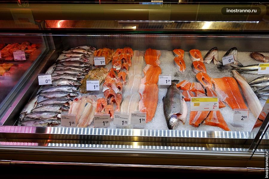 Рыба на рынке в Бургасе