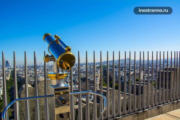 Телескоп в Париже