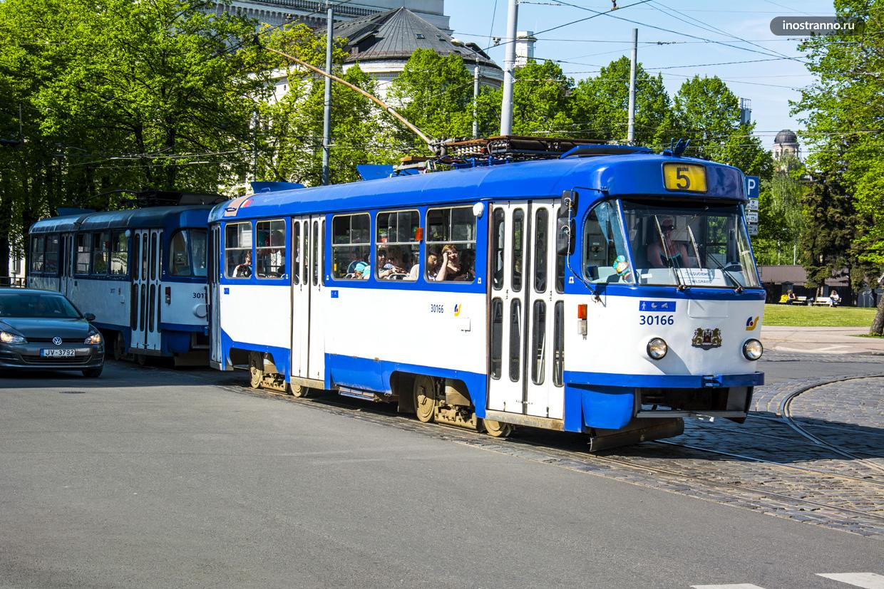 Рижский трамвай Tatra T3
