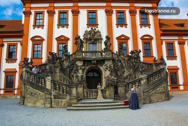 Замок Троя в Чехии