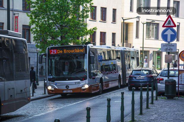 Автобусы в Брюсселе Общественный Транспорт