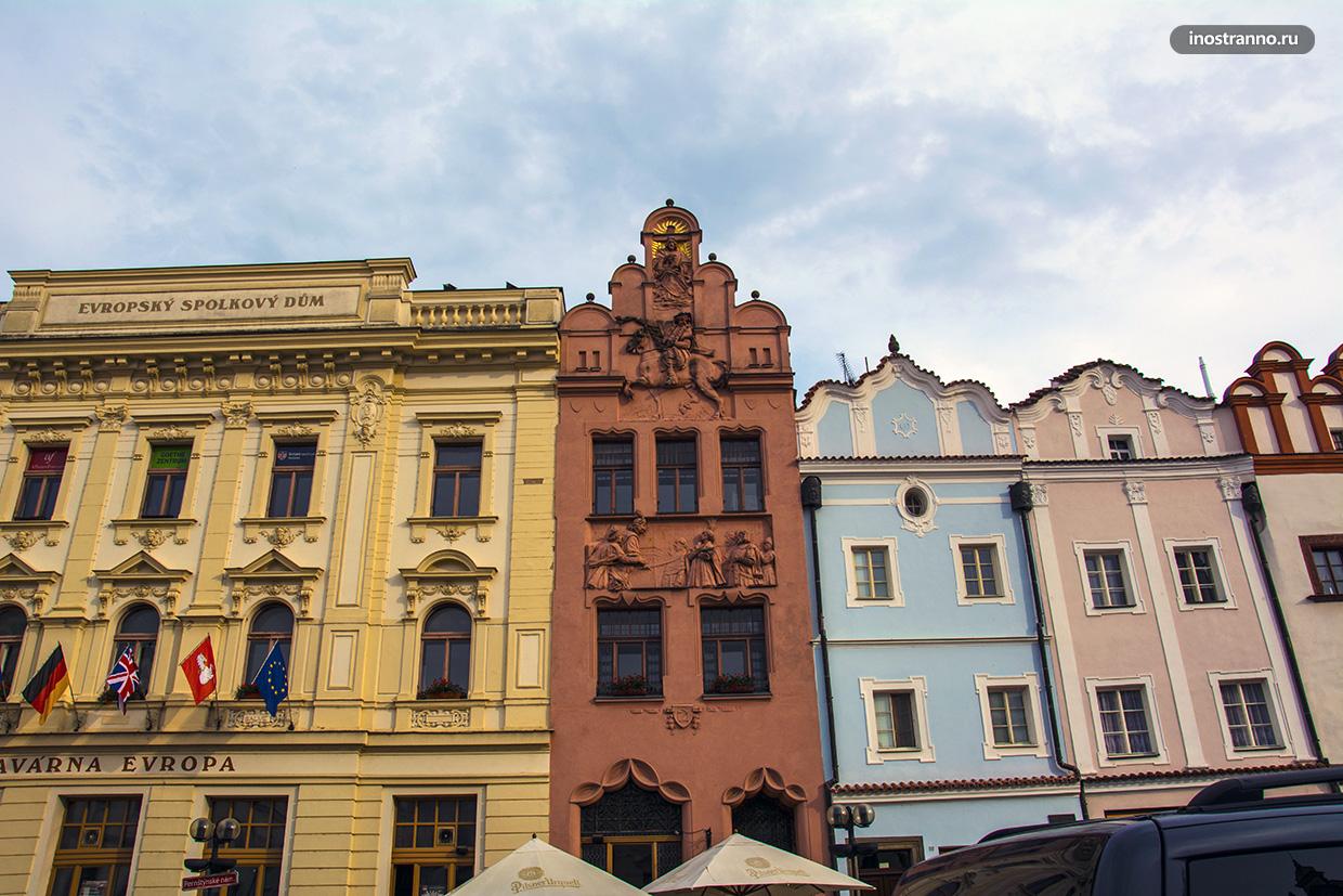 Исторические дома в Пардубице