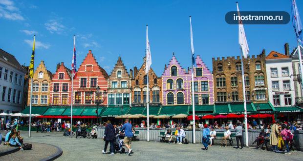 Главные площади бельгийских городов: Брюссель, Брюгге, Антверпен