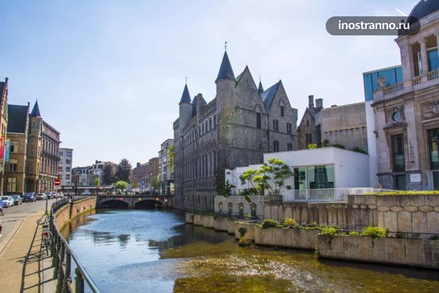 Замок Жерара Дьявола в бельгийском Генте