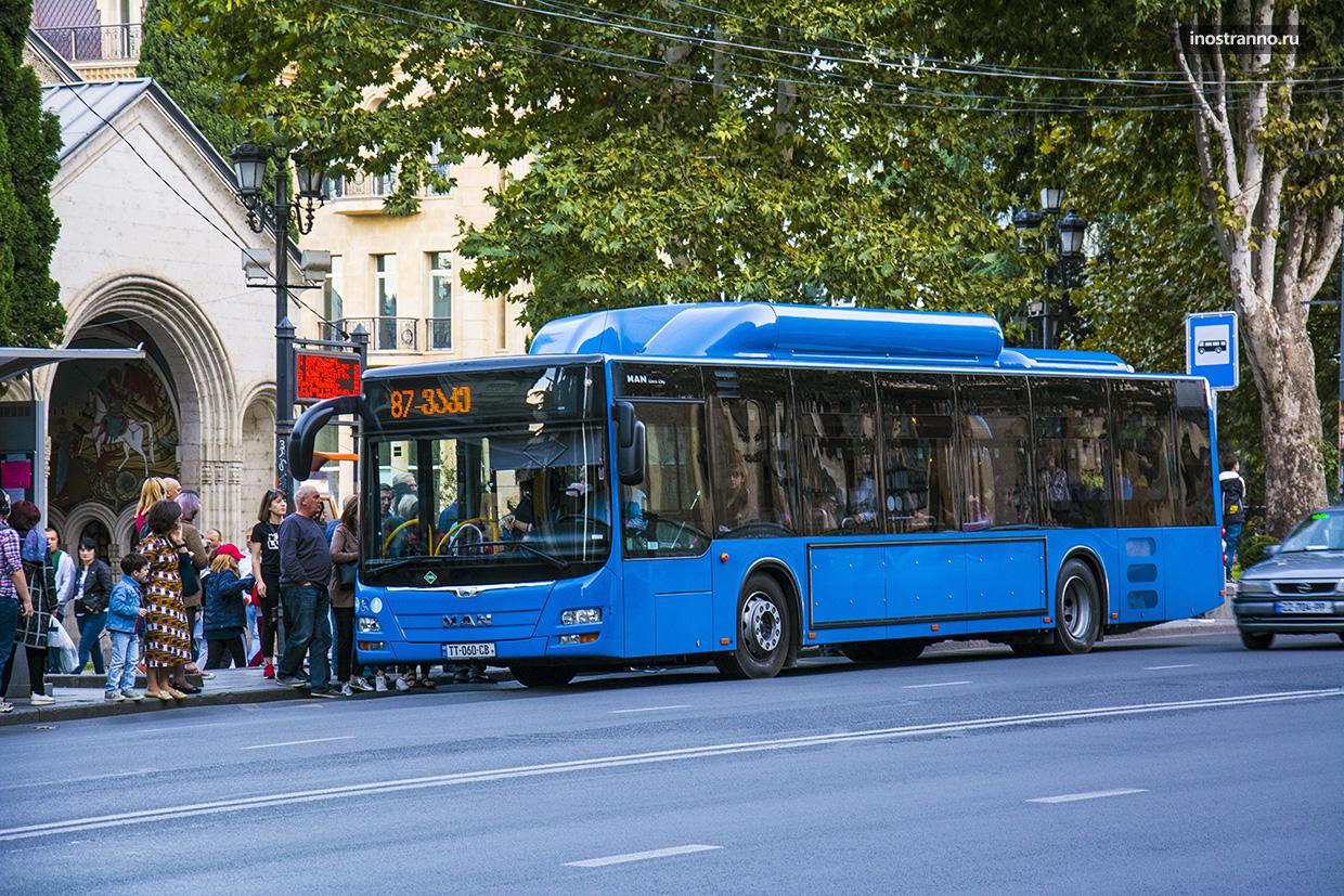 Автобус в Тбилиси