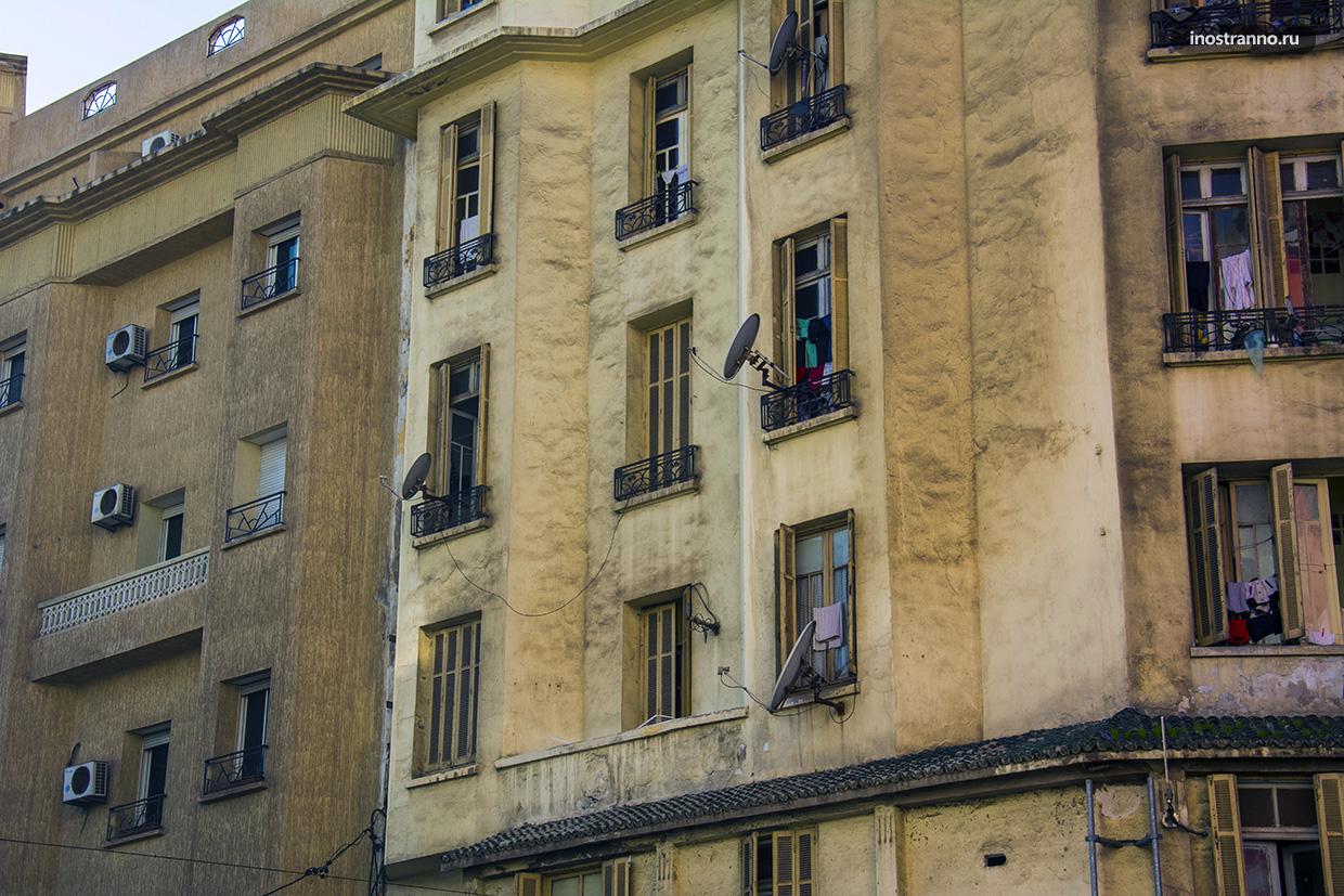 Типичные дома в Касабланке