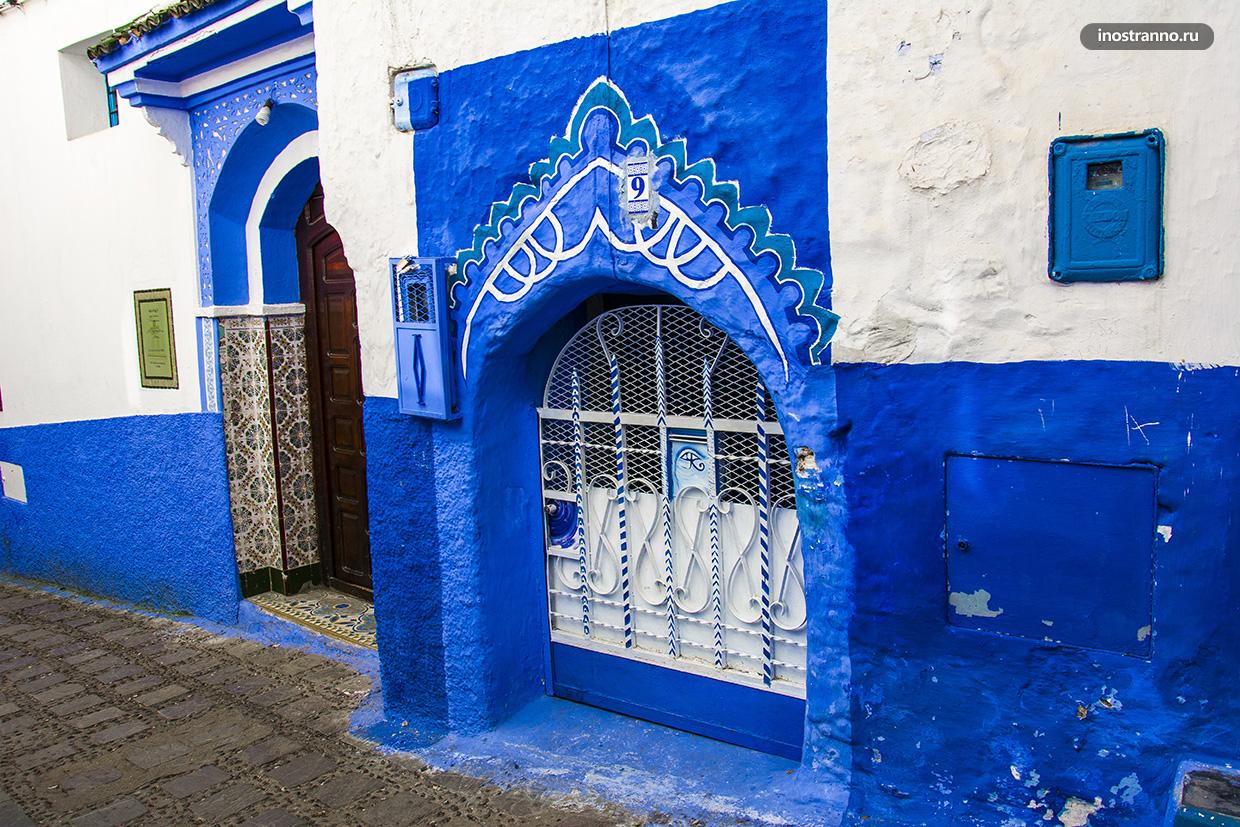 Интересные двери в Марокко