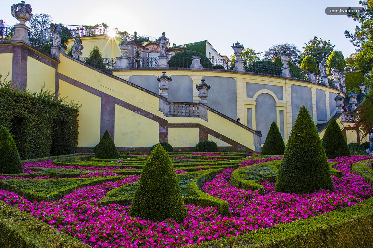 Романтичный Вртбовский сад