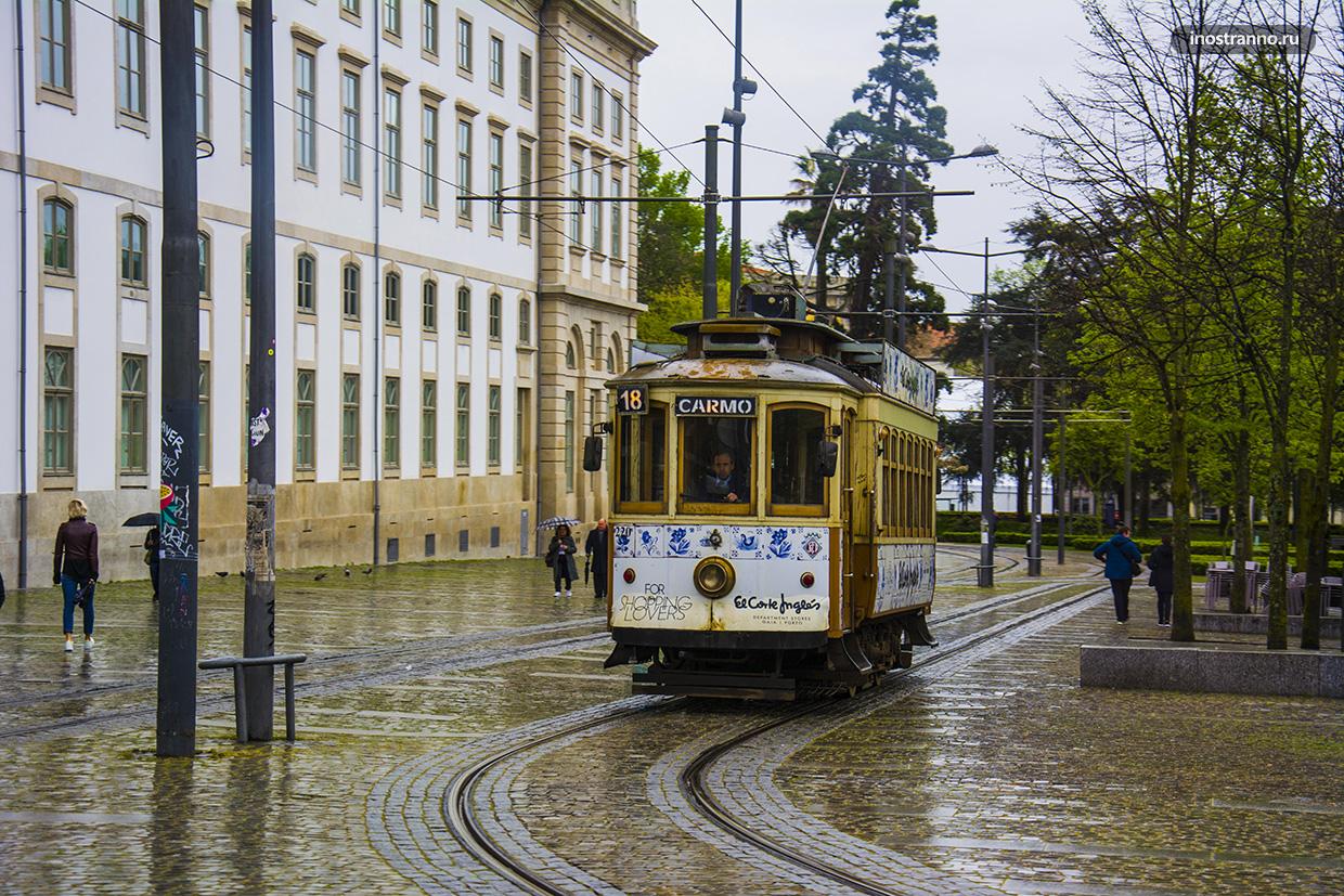 Трамвай в Порту