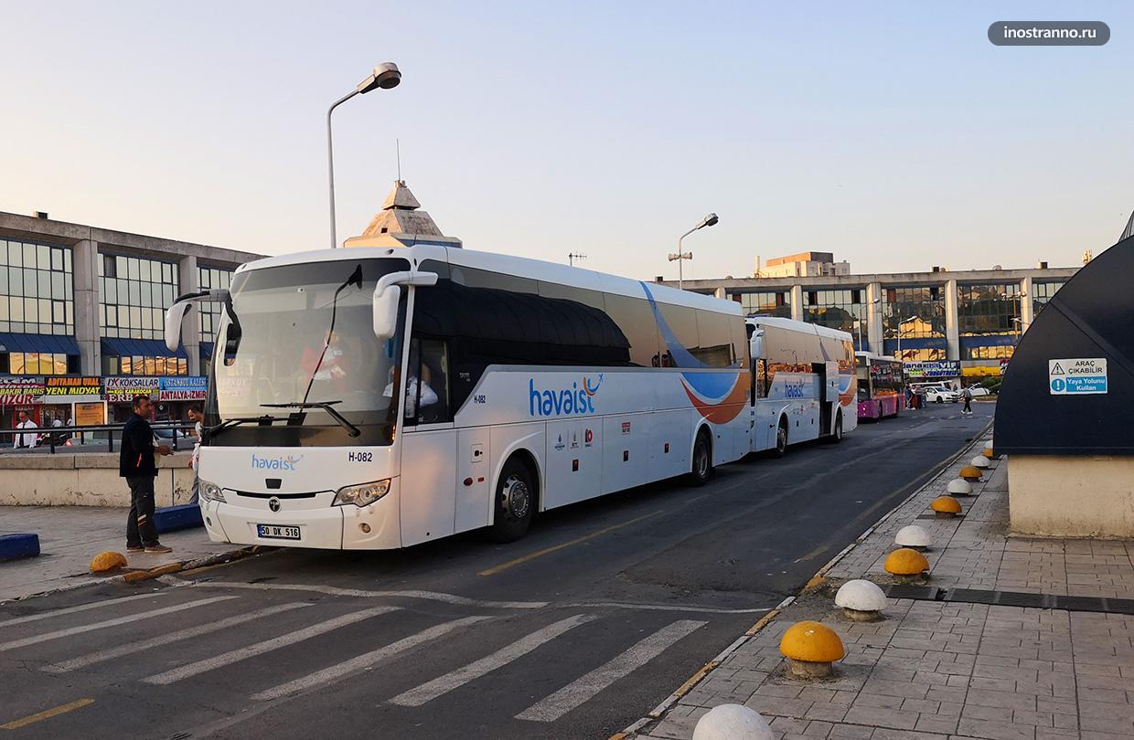 Автобус из центра в Новый аэропорт Стамбула, как добраться