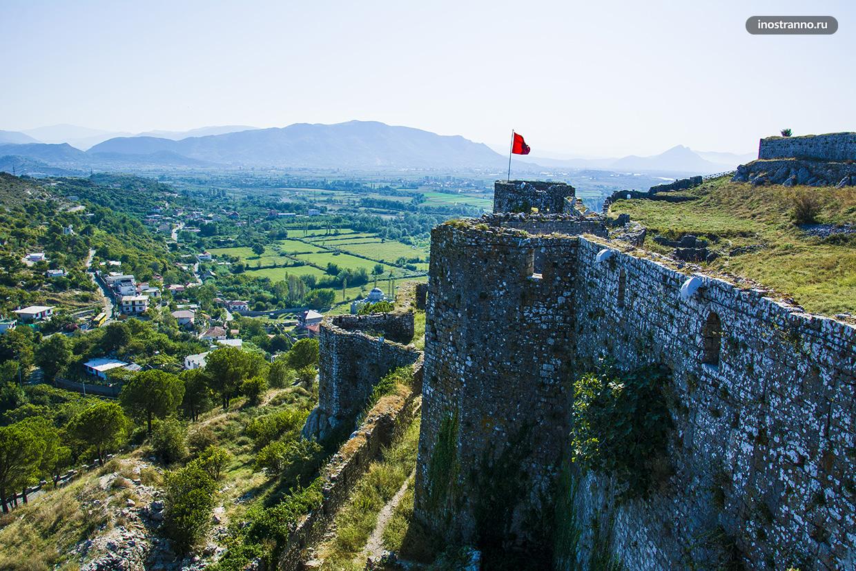 Крепость в Албании, достопримечательность
