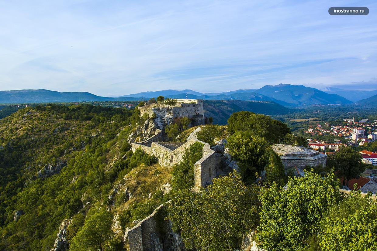 Крепость Книн в Хорватии