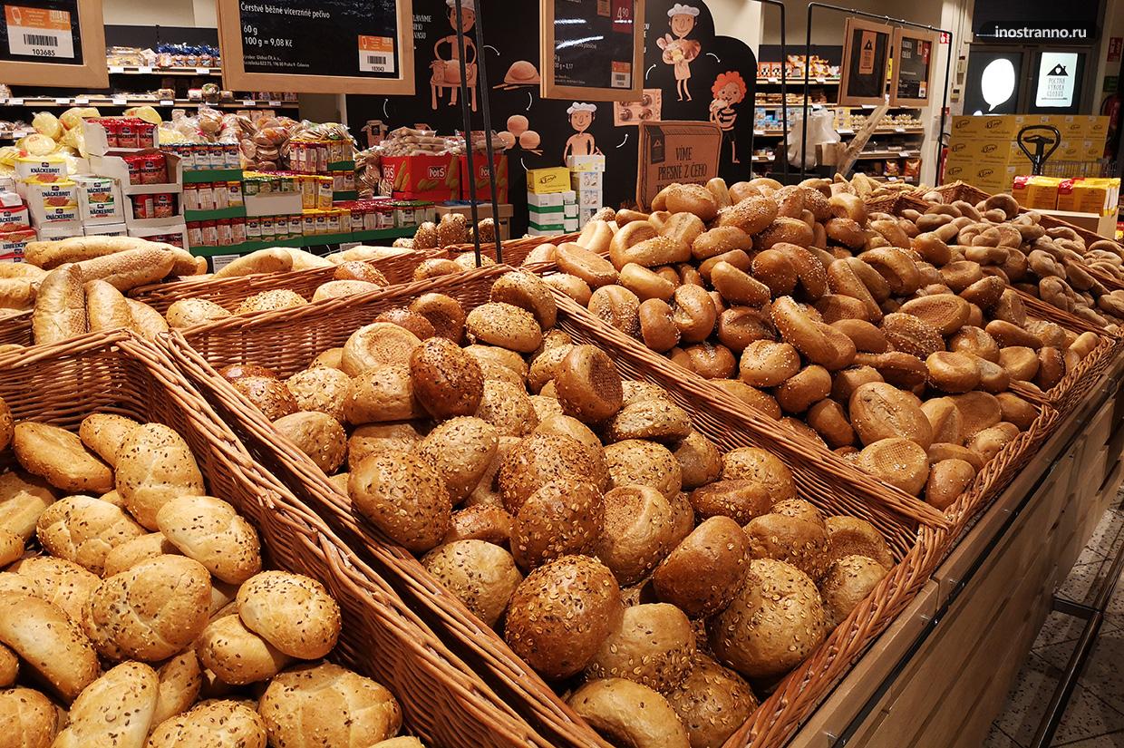 Виды чешского хлеба