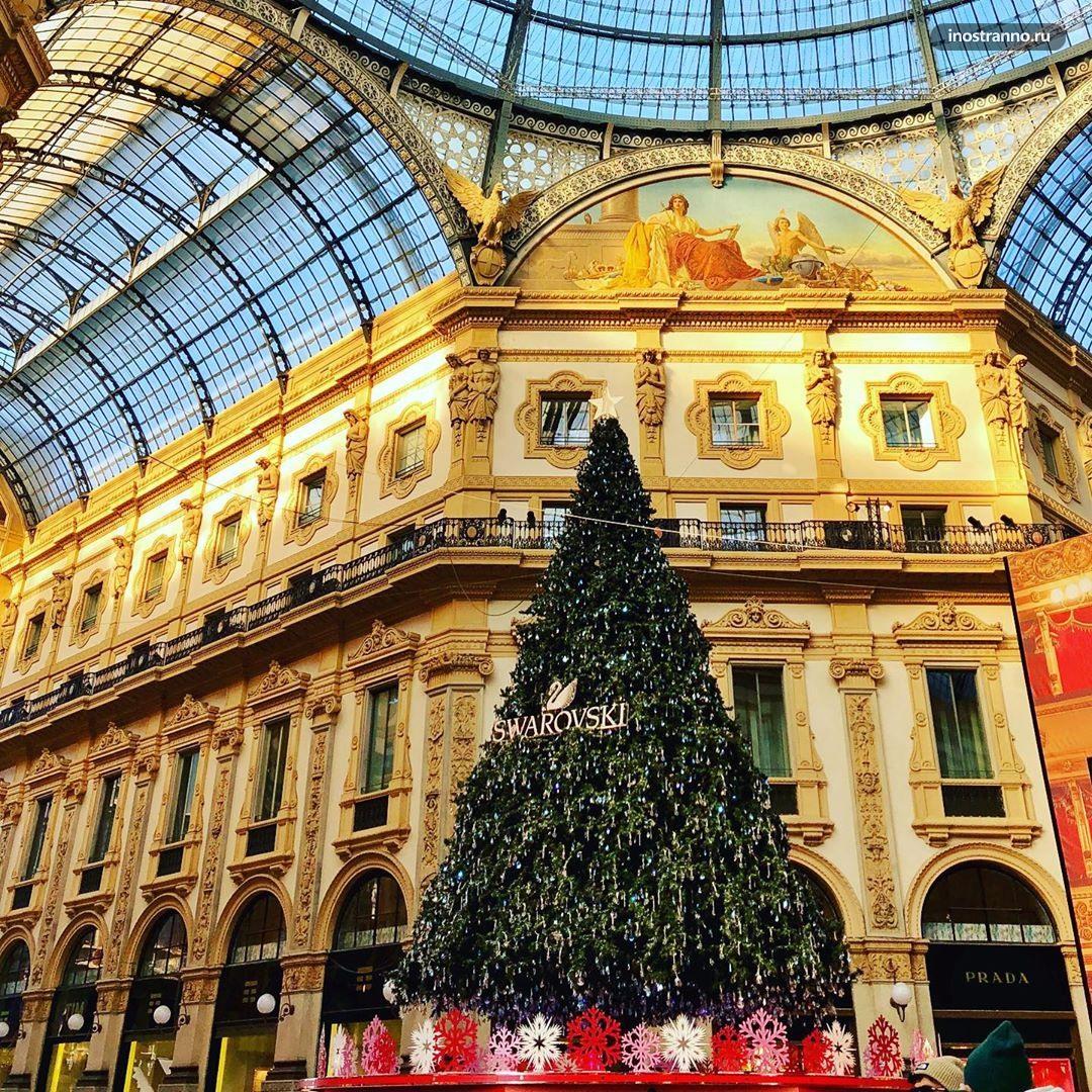 Рождественский рынок в Милане