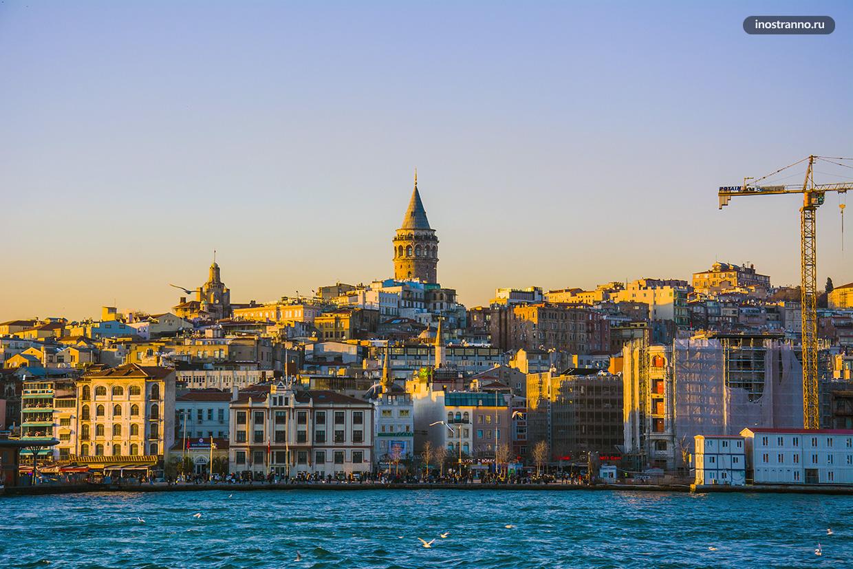 Галатская башня лучшая смотровая площадка Стамбула