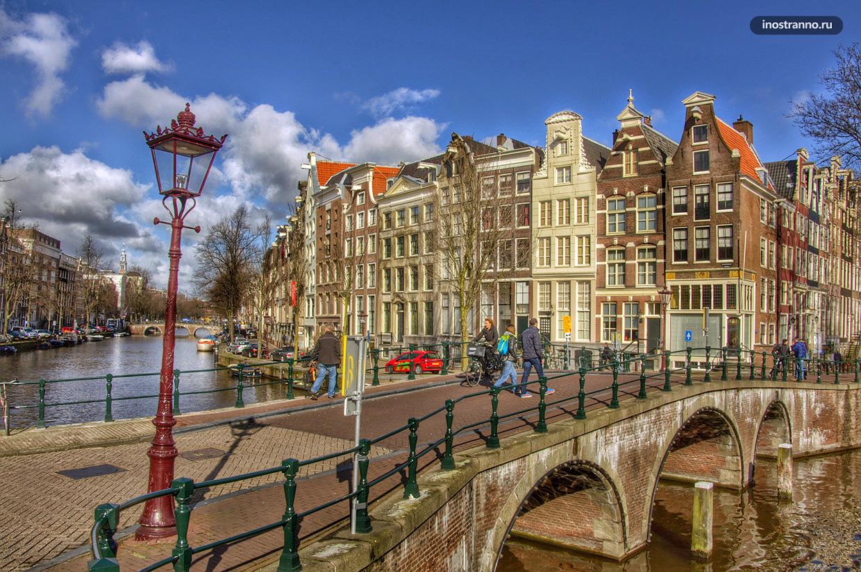 Амстердам каналы и набережная