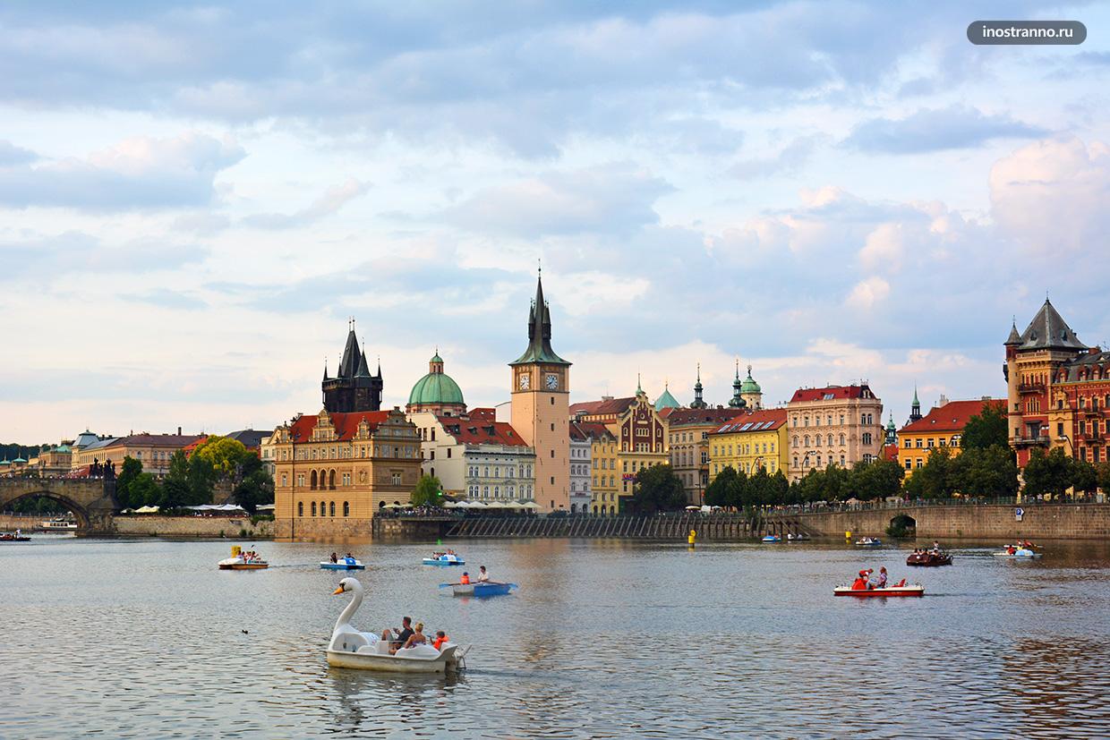 Прага река Влтава