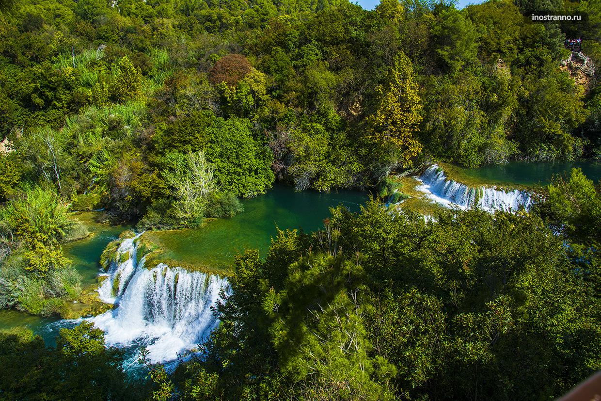 Водопады Хорватии
