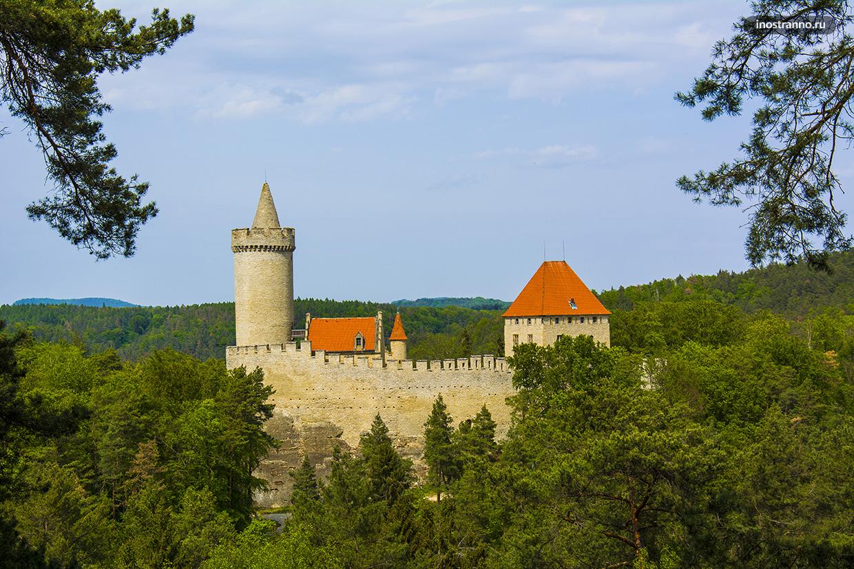 Замок Кокоржин рядом с Прагой