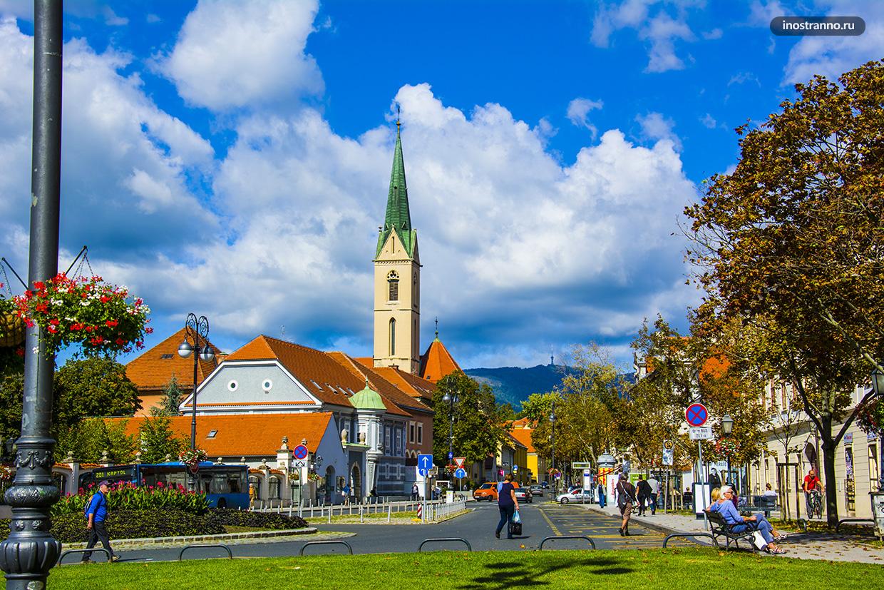 Фото города Загреб в Хорватии