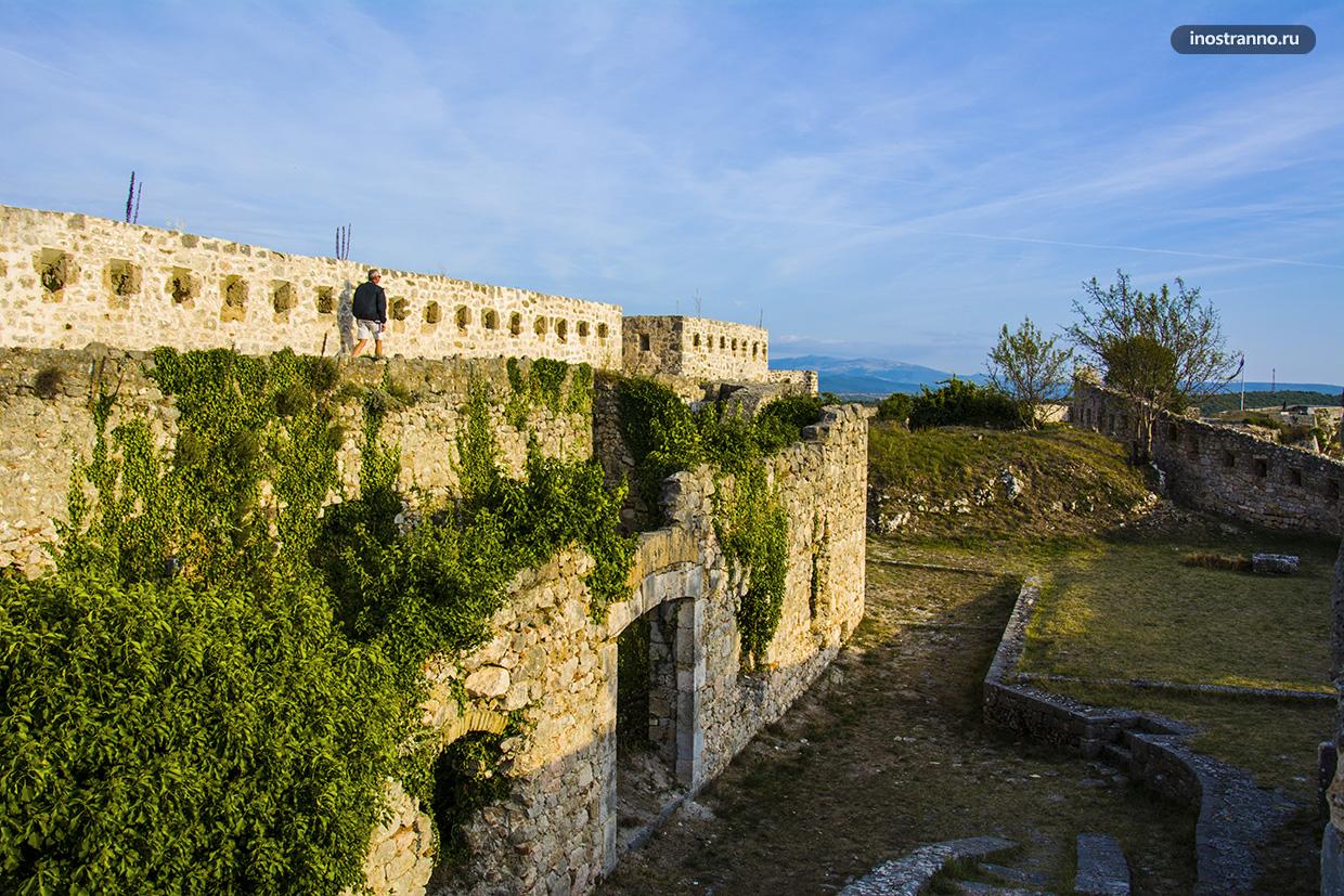 Что посмотреть в Хорватии - крепость Книн