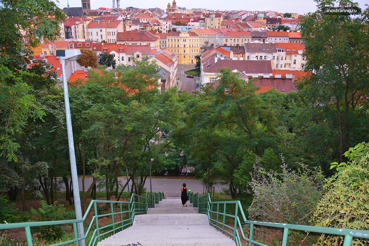 Парк Витков в Праге
