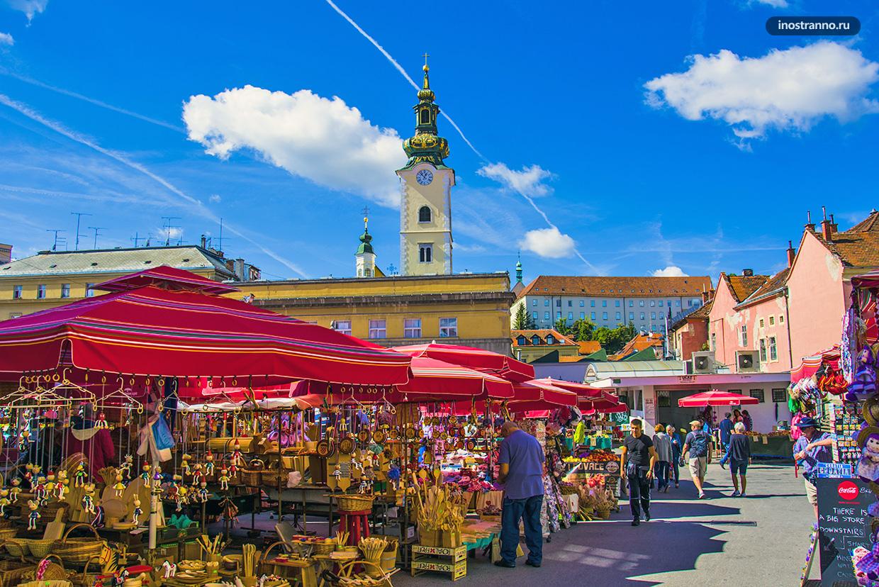 Где купить продукты и сувениры в Загребе