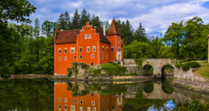 Червена-Лгота – самый фотогеничный замок южной Чехии