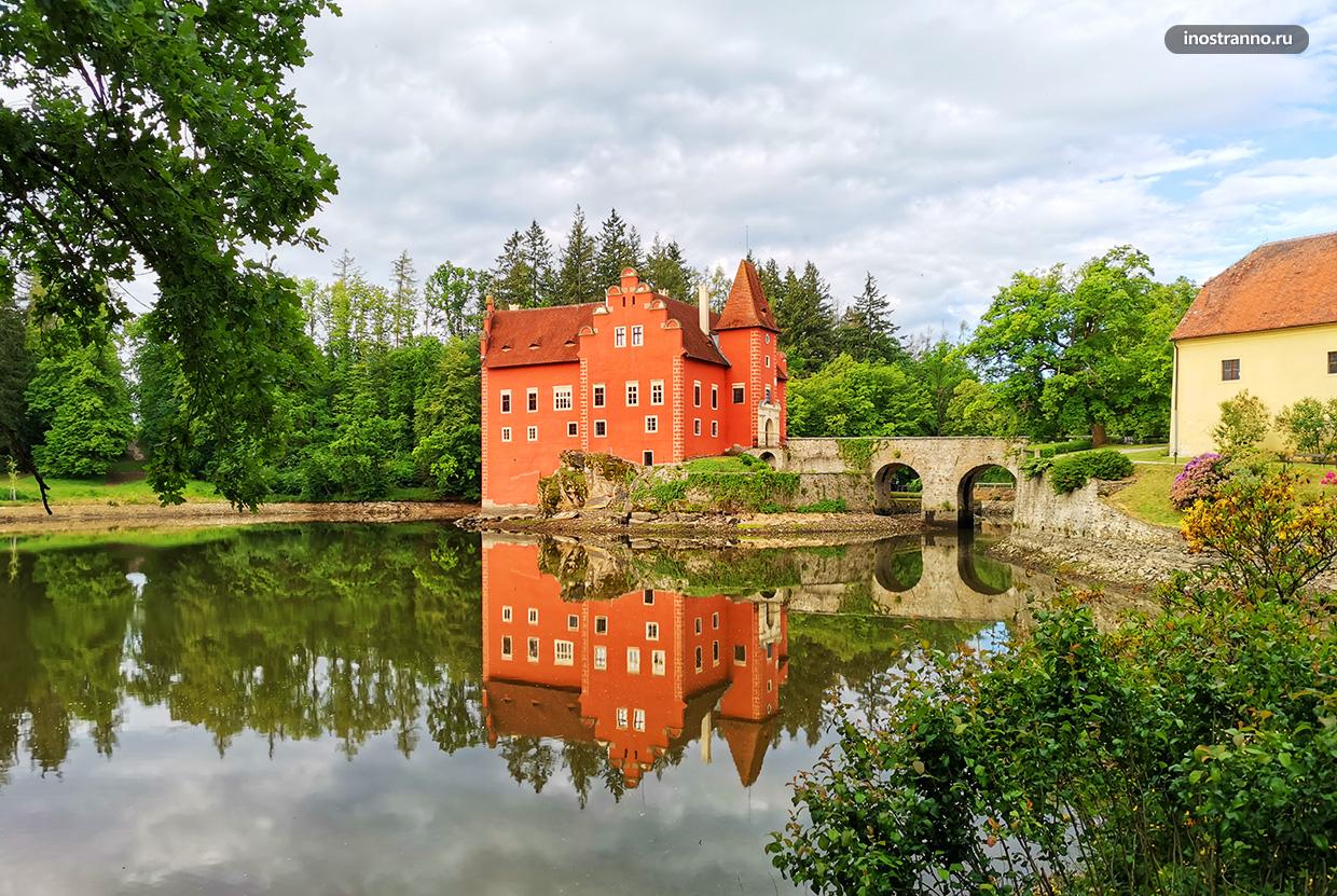 Знаменитый замок в Чехии