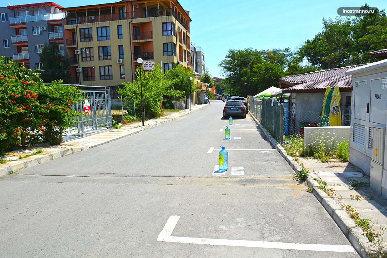 Парковка в Болгарии