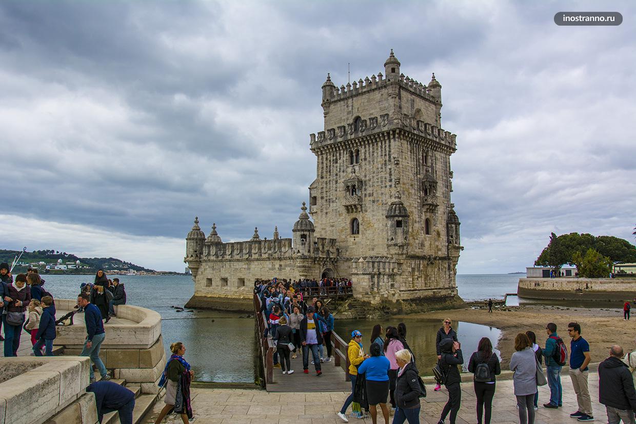 Что посмотреть в Лиссабоне башня Торре-де-Белен 