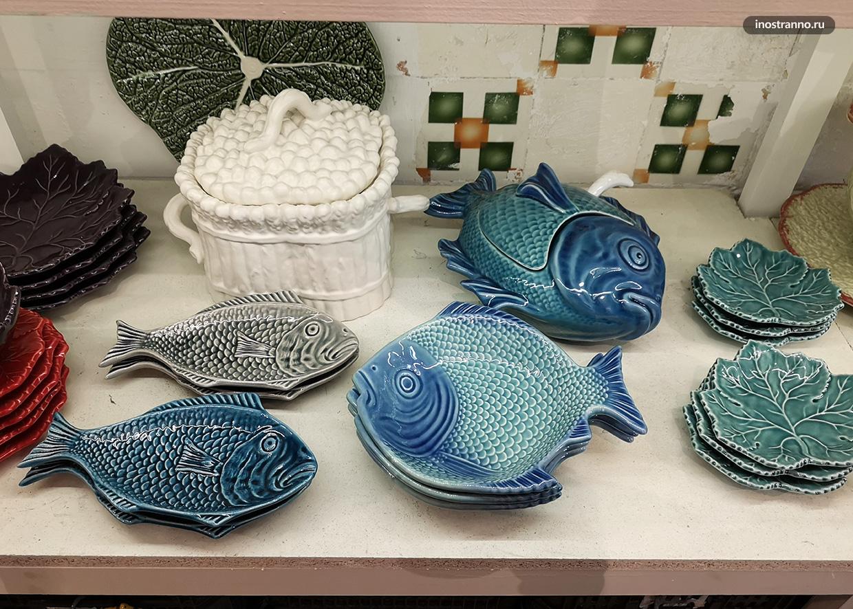 Керамическая посуда ручной работы в Португалии