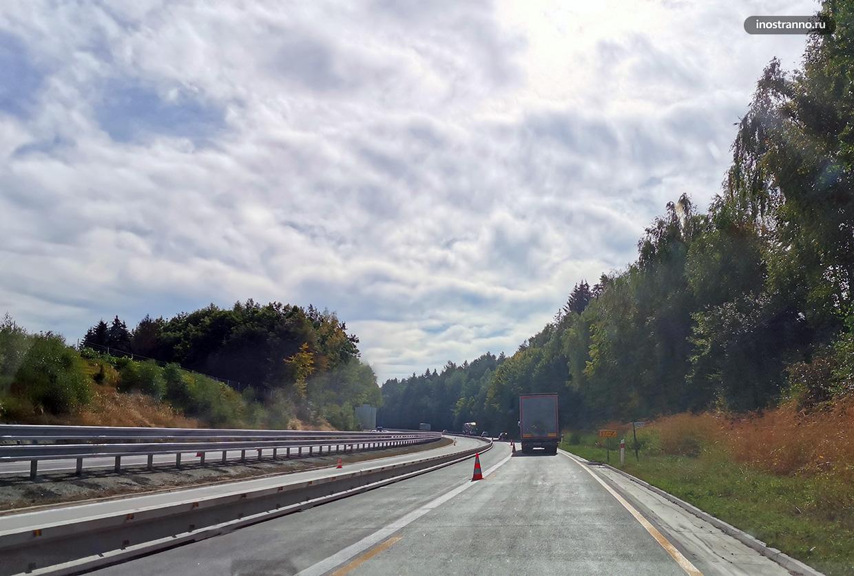 Автомагистраль в Чехии