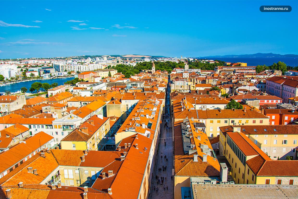 Какие города посмотреть в Хорватии Задар