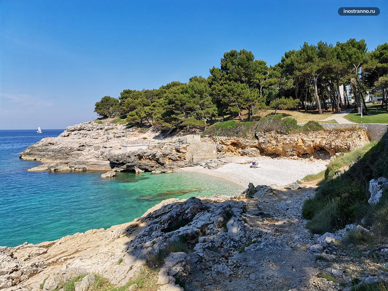 Как выглядят пляжи в Хорватии