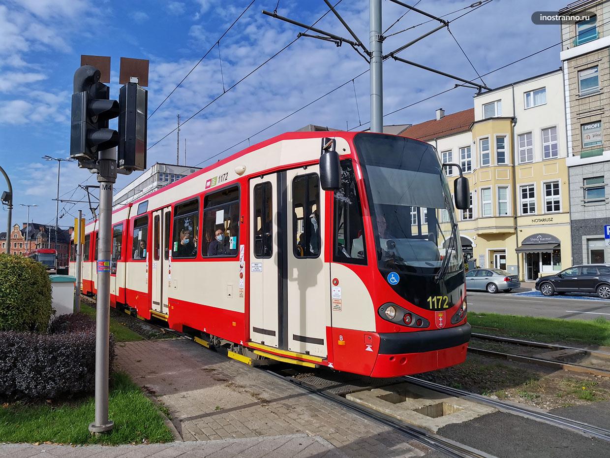 Трамваи в Гданьске