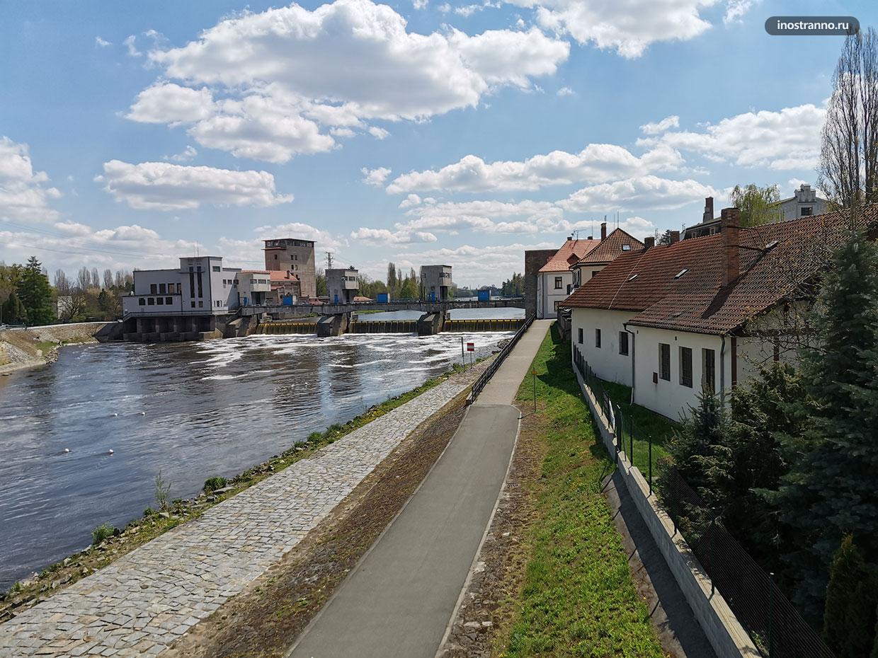 Городская плотина в Чехии