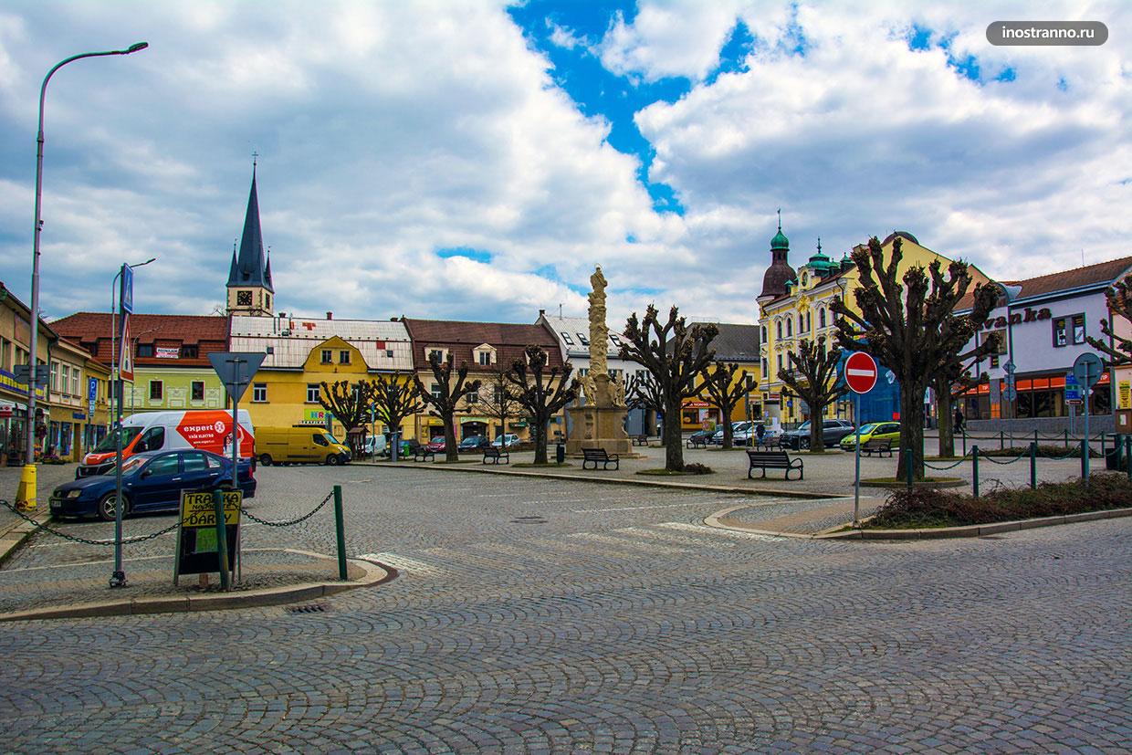 Средневековый чешский город