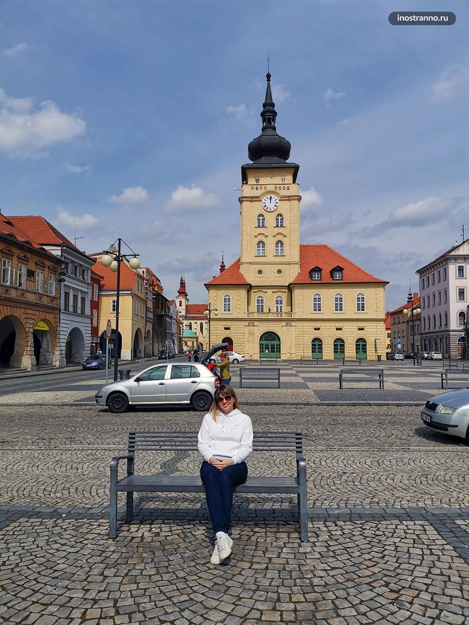 Весенняя прогулка по чешскому городу