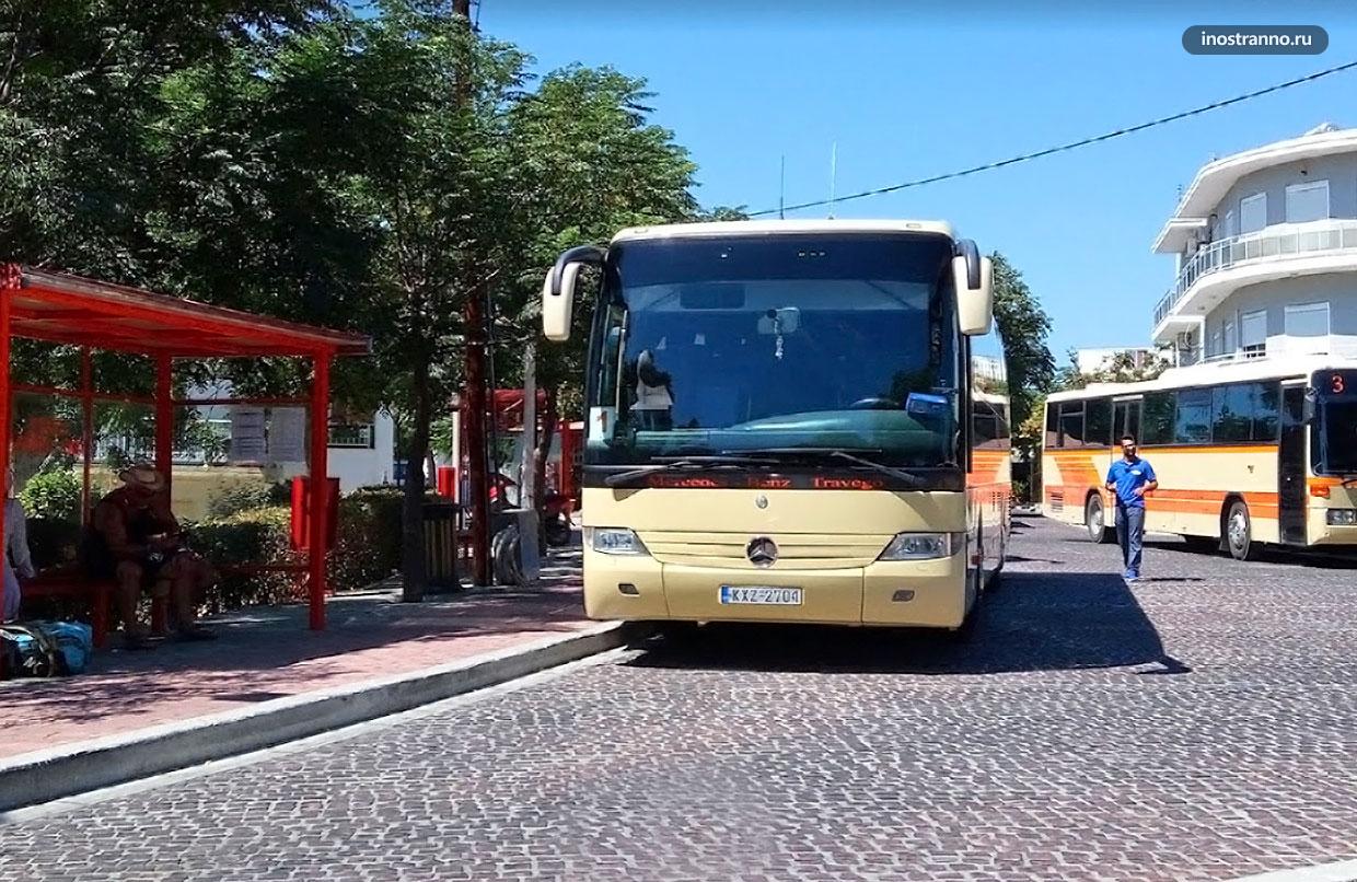 Городские автобусы на острове Кос
