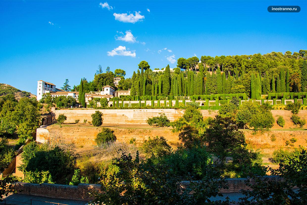 Растения и парки Альгамбры